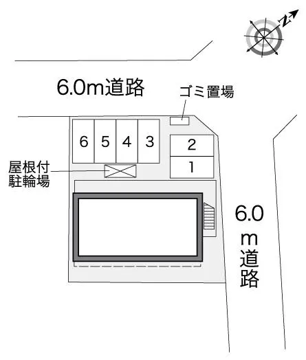 ★手数料０円★東金市東上宿　月極駐車場（LP）